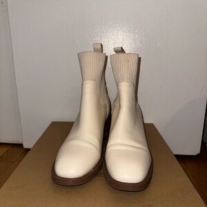 Steve Madden Admire Bone Leather Boots